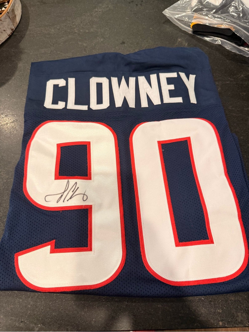 Jadeveon Clowney Texans Signed